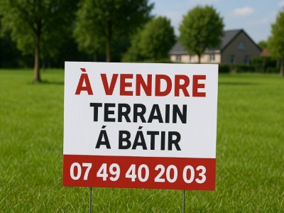 TERRAIN A VENDRE - LAVENTIE - 550 m2 - 159000€