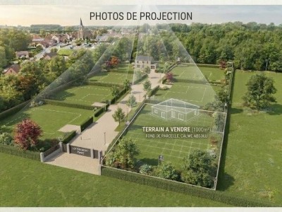 TERRAIN A VENDRE - LAVENTIE - 1000 m2 - 109 000 €
