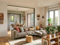 APPARTEMENT T4 A LOUER - MOUVAUX - 115 m2 - 2 050 € charges comprises par mois